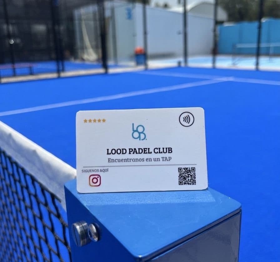 Tarjeta TAPKO en Lood Padel